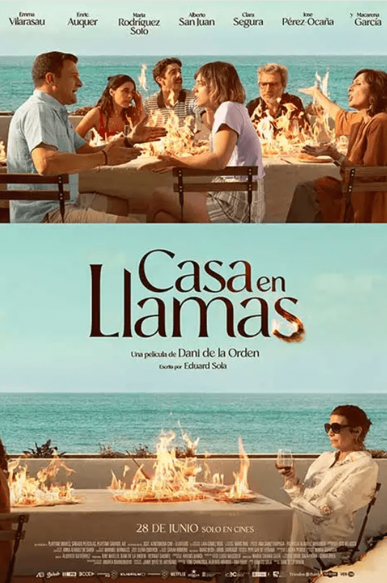 casa en llamas